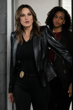 Mariska Hargitay Law and Order SVU Leather Coat